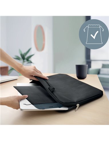 Supporto per Laptop Regolabile Ultrapiatto in Alluminio - Leitz 63460089 LEITZ SUPPORTI-BRACCI MONITOR-NOTEBOOK