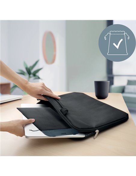 Supporto per Laptop Regolabile Ultrapiatto in Alluminio - Leitz 63460089 LEITZ SUPPORTI-BRACCI MONITOR-NOTEBOOK
