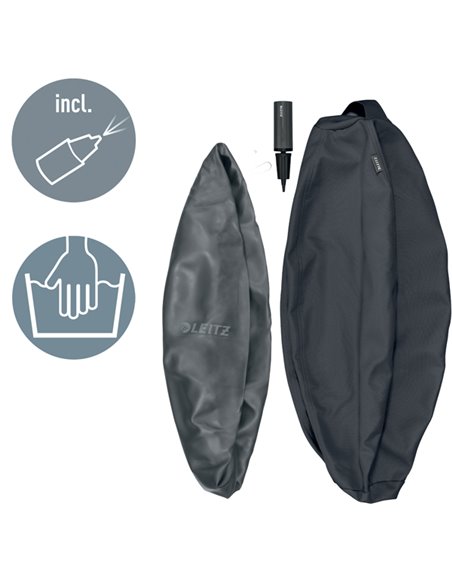 Palla Ergo Active da Seduta Anti Rotolamento 65cm grigio scuro Leitz 65420089