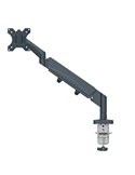 Braccio salvaspazio  per monitor singolo grigio scuro Leitz 64890089