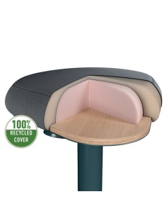 Sgabello Active Comfort da seduta grigio scuro Leitz 65440089 2