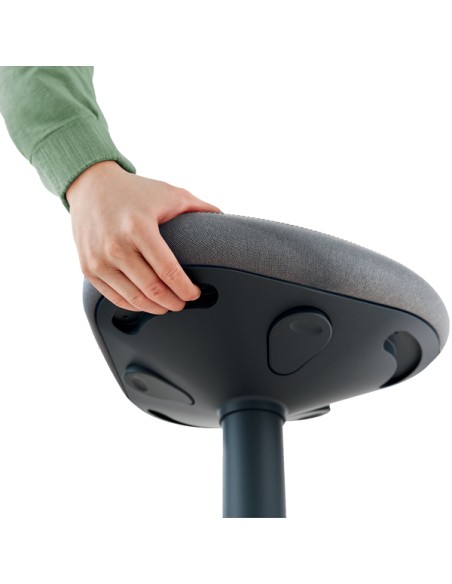 Sgabello Active Comfort da seduta grigio scuro Leitz 65440089