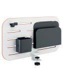 Pannello Forato Piccolo per scrivanie compatte Sit-Stand 42x25x0,8cm c/portapenn 65480000