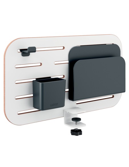 Pannello Forato Piccolo per scrivanie compatte Sit-Stand 42x25x0,8cm c/portapenn 65480000