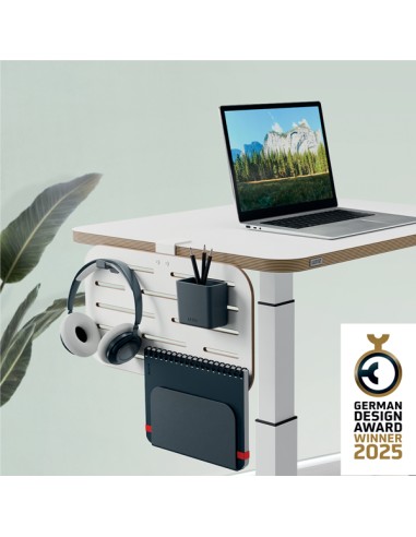 Pannello Forato Piccolo per scrivanie compatte Sit-Stand 42x25x0,8cm c/portapenn 65480000