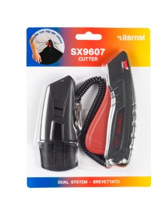 Cutter di sicurezza professionale SX-9607 con custodia Iternet 4337C