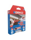 Conf 2 Nastri biadesivi SLIM Mister Attach 9mmx5m bianco Geko 8200400001