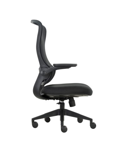 Seduta operativa ergonomica Aurora CHLN18 c/braccioli regolabili nero Unisit CHLN18/NE Unisit SEDUTE OPERATIVE