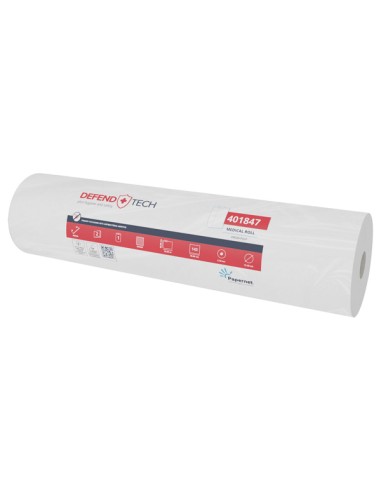 Lenzuolino Medico Defend Tech in rotolo 2 veli H59cmx50m bianco Papernet 401847