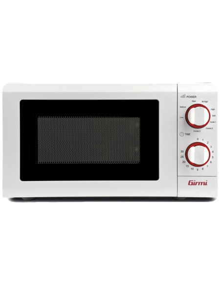 Forno a microonde con cottura combinata 20L bianco/rosso Girmi FM0601 GIRMI PICCOLI ELETTRODOMESTICI