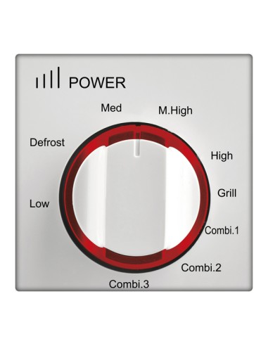 Forno a microonde con cottura combinata 20L bianco/rosso Girmi FM0601 GIRMI PICCOLI ELETTRODOMESTICI