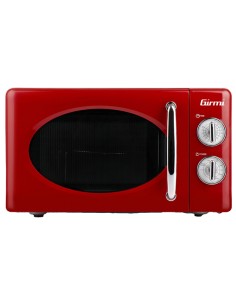 Forno a microonde vintage con cottura combinata 20L rosso Girmi FM2102 GIRMI PICCOLI ELETTRODOMESTICI