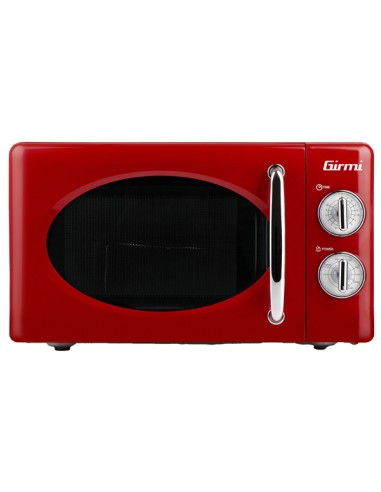 Forno a microonde vintage con cottura combinata 20L rosso Girmi FM2102 GIRMI PICCOLI ELETTRODOMESTICI