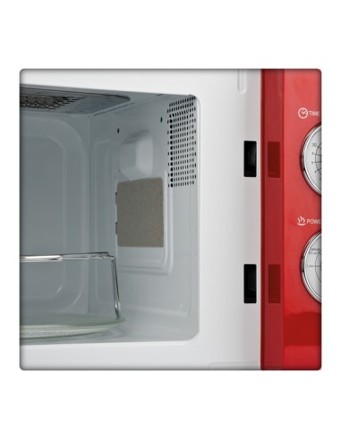 Forno a microonde vintage con cottura combinata 20L rosso Girmi FM2102 GIRMI PICCOLI ELETTRODOMESTICI
