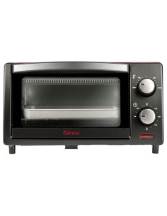 Forno elettrico ventilato 10L 800W nero/rosso Girmi FE1000 GIRMI PICCOLI ELETTRODOMESTICI 2