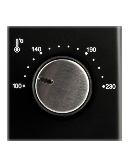 Forno elettrico ventilato 10L 800W nero/rosso Girmi FE1000 GIRMI PICCOLI ELETTRODOMESTICI