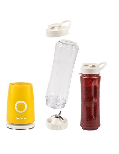 Frullatore Smoothie Maker 260W giallo Girmi FR0405 GIRMI PICCOLI ELETTRODOMESTICI