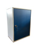 Casetta portacellulari 30 posti con chiusura a chiave Metalplus 5570/30BLU