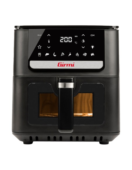 Friggitrice ad aria a due altezze 6,5L 28,5x30,5x38cm nero Girmi FG8400 GIRMI PICCOLI ELETTRODOMESTICI