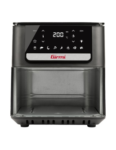 Friggitrice ad aria a due altezze 6,5L 28,5x30,5x38cm nero Girmi FG8400 GIRMI PICCOLI ELETTRODOMESTICI