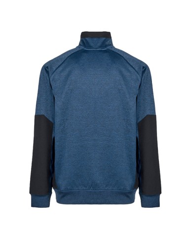 Felpa mezza zip Leeds tg XL blu U-Power WEY365DB-XL
