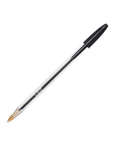 Scatola 10 penne sfera Cristal Original punta 1,0mm nero Bic 516353 BIC CON CAPPUCCIO 2
