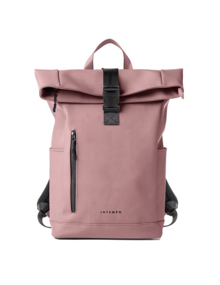 Zaino Roll-top Drop2Go gomma antipioggia dim. 30x42x14cm cipria InTempo 9239DRG29 IN TEMPO BORSE-CARTELLE-VALIGIE