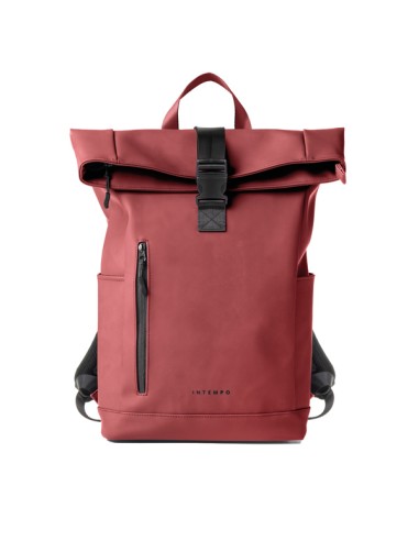 Zaino Roll-top Drop2Go gomma antipioggia dim. 30x42x14cm bordeaux InTempo 9239DRG30 IN TEMPO BORSE-CARTELLE-VALIGIE