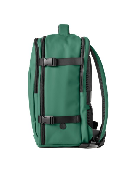 Zaino Cabin Bag Drop2Go gomma antipioggia dim. 25x20x40cm verde InTempo 9237DRG24 IN TEMPO BORSE-CARTELLE-VALIGIE
