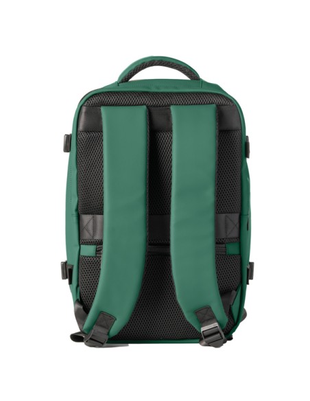 Zaino Cabin Bag Drop2Go gomma antipioggia dim. 25x20x40cm verde InTempo 9237DRG24 IN TEMPO BORSE-CARTELLE-VALIGIE