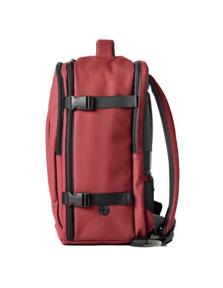 Zaino Cabin Bag Drop2Go gomma antipioggia dim. 25x20x40cm bordeaux InTempo 9237DRG30 IN TEMPO BORSE-CARTELLE-VALIGIE