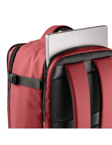 Zaino Cabin Bag Drop2Go gomma antipioggia dim. 25x20x40cm bordeaux InTempo 9237DRG30 IN TEMPO BORSE-CARTELLE-VALIGIE