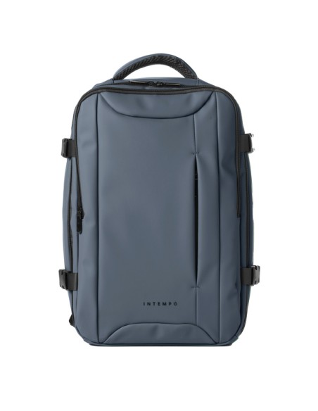 Zaino Cabin Bag Drop2Go gomma antipioggia dim. 25x20x40cm blu InTempo 9237DRG32 IN TEMPO BORSE-CARTELLE-VALIGIE