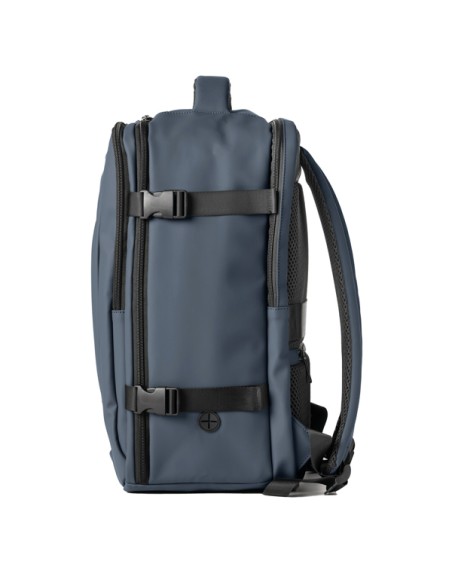 Zaino Cabin Bag Drop2Go gomma antipioggia dim. 25x20x40cm blu InTempo 9237DRG32 IN TEMPO BORSE-CARTELLE-VALIGIE
