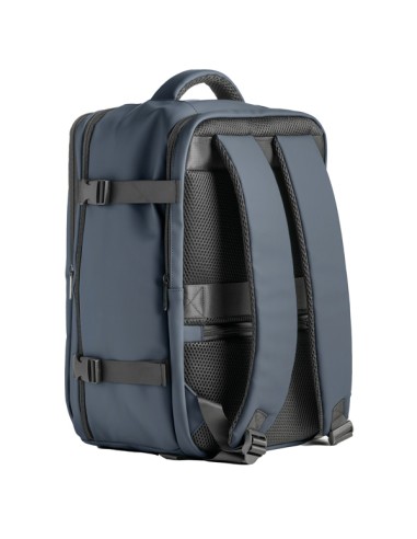 Zaino Cabin Bag Drop2Go gomma antipioggia dim. 25x20x40cm blu InTempo 9237DRG32 IN TEMPO BORSE-CARTELLE-VALIGIE