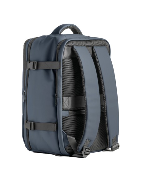 Zaino Cabin Bag Drop2Go gomma antipioggia dim. 25x20x40cm blu InTempo 9237DRG32 IN TEMPO BORSE-CARTELLE-VALIGIE