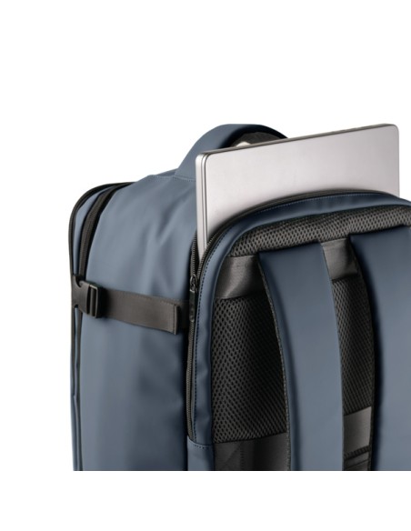 Zaino Cabin Bag Drop2Go gomma antipioggia dim. 25x20x40cm blu InTempo 9237DRG32 IN TEMPO BORSE-CARTELLE-VALIGIE