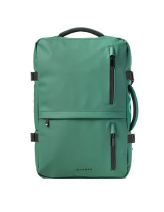 Zaino Travel Backpack Drop2Go gomma antipioggia dim. 30x15x45cm verde InTempo 9235DRG24