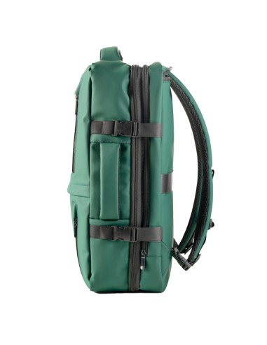 Zaino Travel Backpack Drop2Go gomma antipioggia dim. 30x15x45cm verde InTempo 9235DRG24