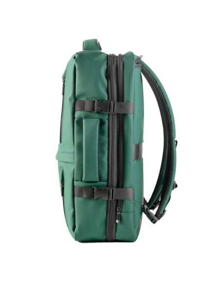Zaino Travel Backpack Drop2Go gomma antipioggia dim. 30x15x45cm verde InTempo 9235DRG24