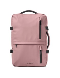 Zaino Travel Backpack Drop2Go gomma antipioggia dim. 30x15x45cm cipria InTempo 9235DRG29