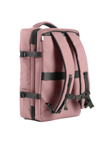 Zaino Travel Backpack Drop2Go gomma antipioggia dim. 30x15x45cm cipria InTempo 9235DRG29