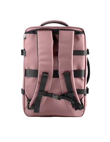 Zaino Travel Backpack Drop2Go gomma antipioggia dim. 30x15x45cm cipria InTempo 9235DRG29