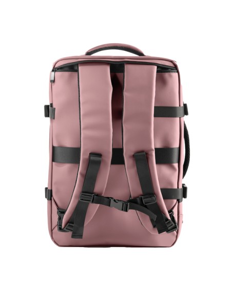 Zaino Travel Backpack Drop2Go gomma antipioggia dim. 30x15x45cm cipria InTempo 9235DRG29