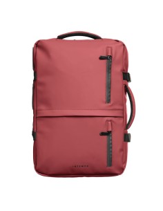Zaino Travel Backpack Drop2Go gomma antipioggia dim. 30x15x45cm bordeaux InTempo 9235DRG30