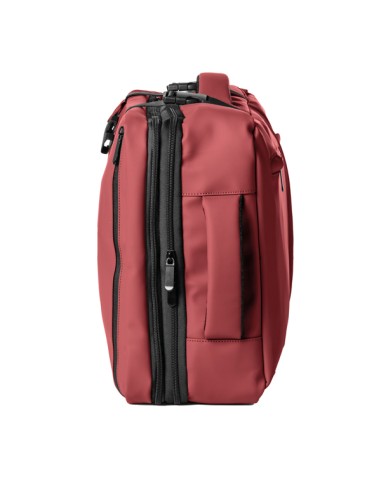 Zaino Travel Backpack Drop2Go gomma antipioggia dim. 30x15x45cm bordeaux InTempo 9235DRG30