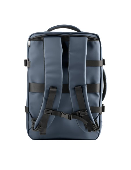Zaino Travel Backpack Drop2Go gomma antipioggia dim. 30x15x45cm blu InTempo 9235DRG32 IN TEMPO BORSE-CARTELLE-VALIGIE