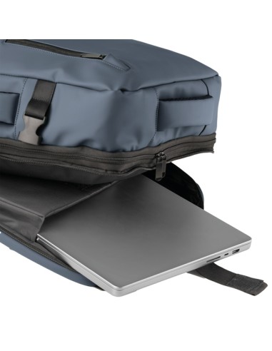 Zaino Travel Backpack Drop2Go gomma antipioggia dim. 30x15x45cm blu InTempo 9235DRG32 IN TEMPO BORSE-CARTELLE-VALIGIE