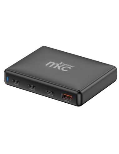 Caricatore USB 140W 23USB-C+ 1 USB-A Nero -Mkc 491929606 MKC ADATTATORI-CARICATORI DA VIAGGIO E FINDER
