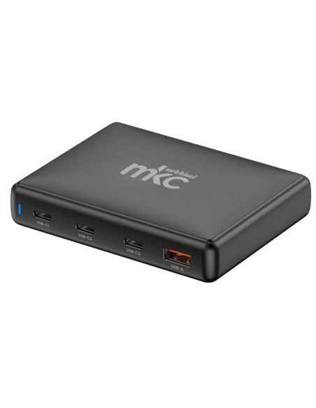 Caricatore USB 140W 23USB-C+ 1 USB-A Nero -Mkc 491929606 MKC ADATTATORI-CARICATORI DA VIAGGIO E FINDER